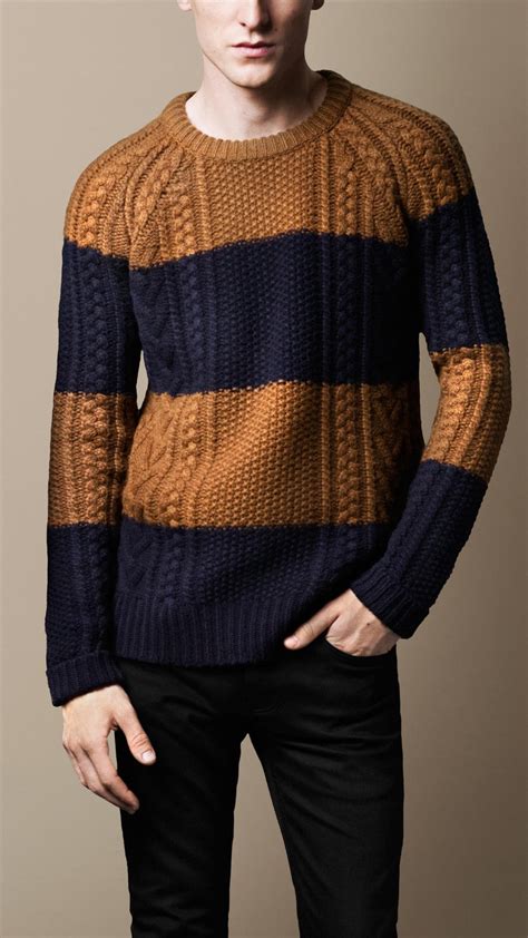 men's burberry sweater.